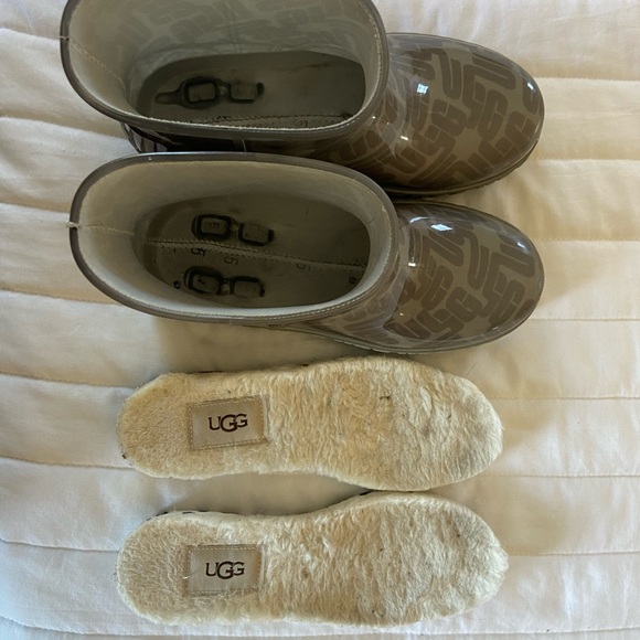 UGG Drizlita Graphic Monogram Rain boots size 5 - Picture 6 of 11